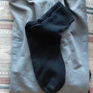 Black Cotton Socks